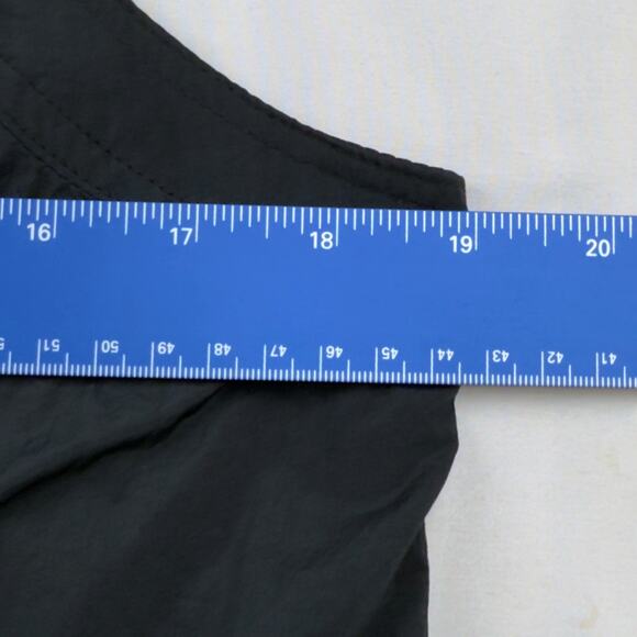 Daily Practice Sz MP Free Fall Black Parachute Drawstring Midi Dress Anthro - Picture 8 of 12